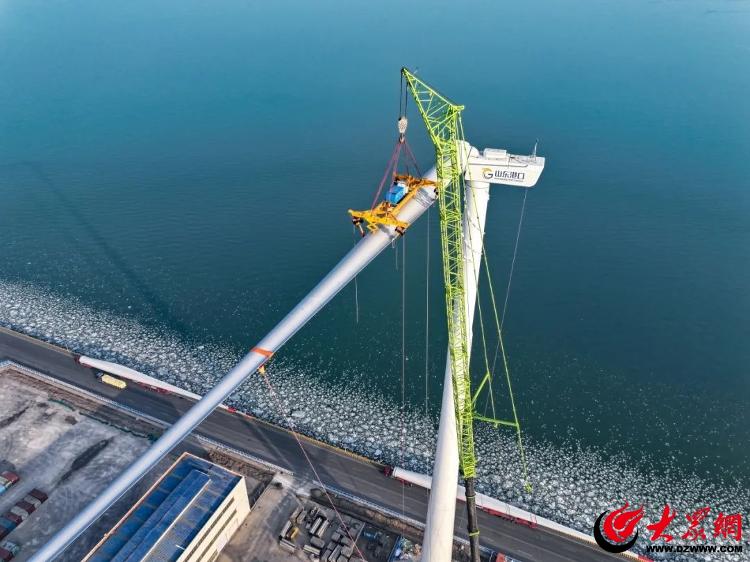 ？全国首个“零碳港口”风电项目建设纪实(图3)