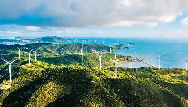 瞭望台州大陈岛“零碳海岛”写出人海和谐中国方案(图1)