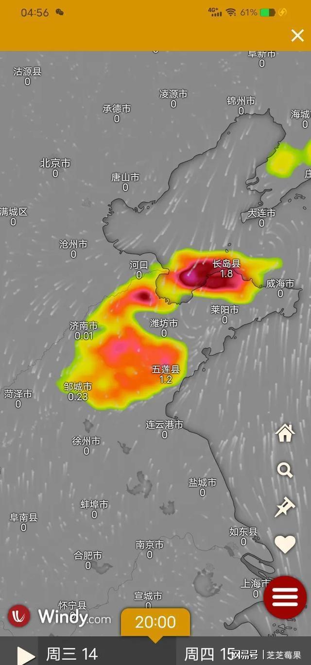 山东14号迎雷雨！这些地方农户得赶紧做准备了(图4)