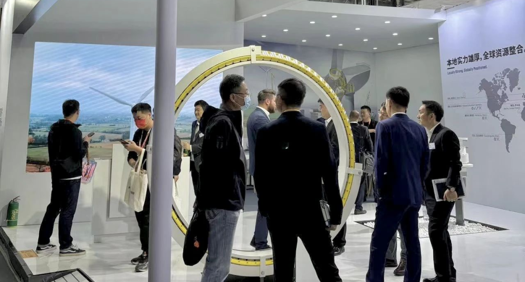 “大”风机席卷全球！盘点CWP2024齿轮箱、轴承、叶片(图11)