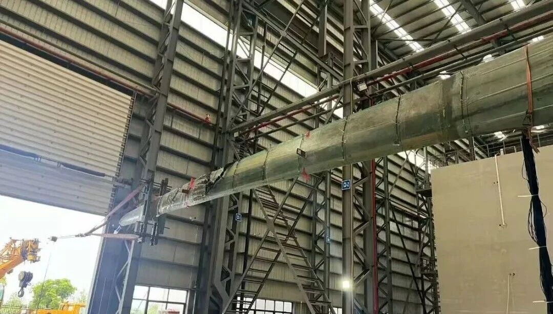 米乐m6：电气风电后市场最长叶片延长叶尖顺利通过全生命周期测试(图1)