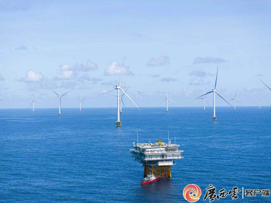 向蓝海要绿能探访全国首个全嵌岩基础海上风电项目(图1)