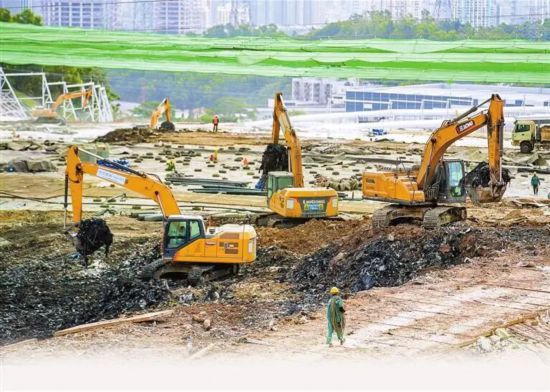 米乐m6：深圳110米高“垃圾山”连根拔起！你以为的“负资产”被盘活了！(图3)