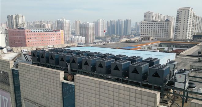 157万㎡冷暖系统改造从机组进场到交付只用15天！(图6)